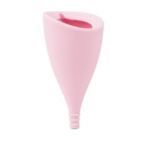 Lily Cup A and B INTIMINA menstrual cup: Rolls up as thin as a tampon (Various sizes) Lily Cup A and B INTIMINA menstrual cup: Rolls up as thin as a tampon (Various sizes)